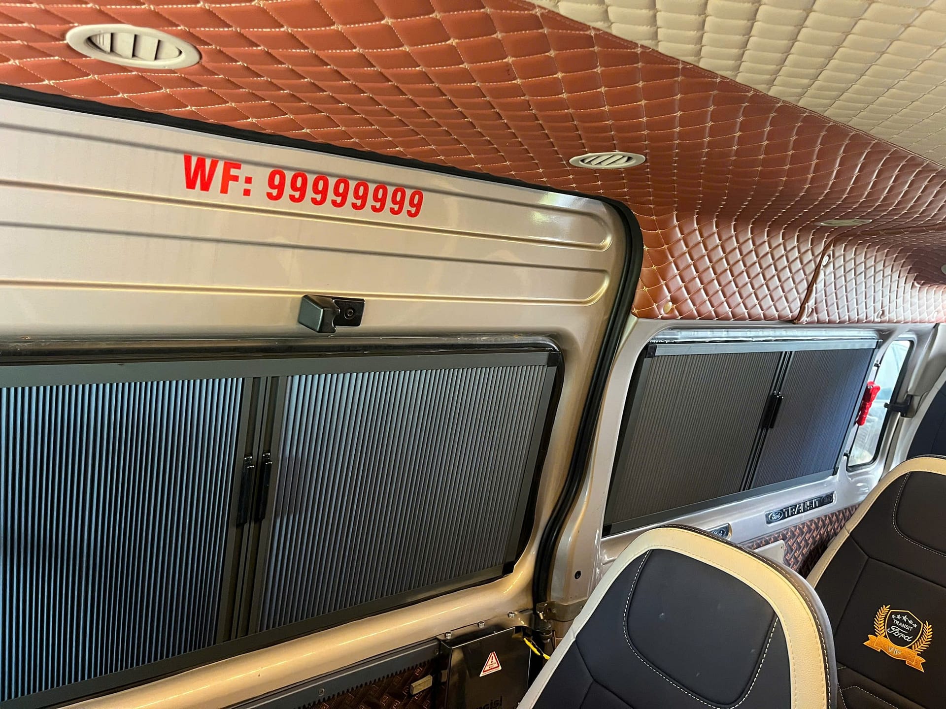 Rèm xe Ford Transit 16 chỗ (from từ 2023 trở xuống) - Ảnh 10